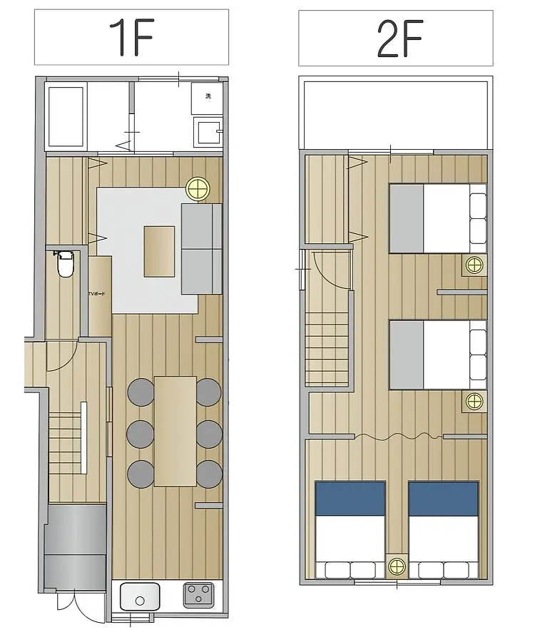 Ty House Shin-Osaka Lägenhet